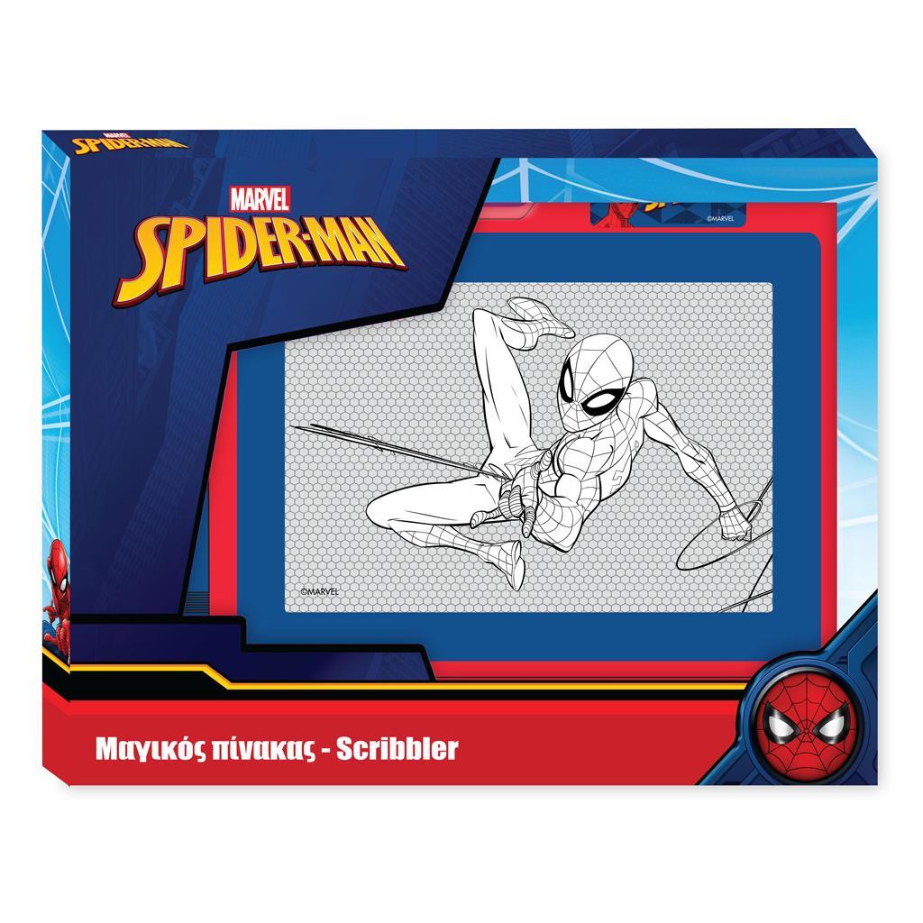 Diakakis - Πίνακας Μαγικός, Spiderman 38x28x3 CM 508109
