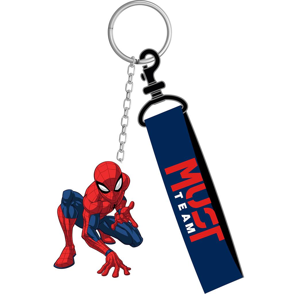 Diakakis - Τσάντα Πλάτης Δημοτικού Must 3 Θήκες, Spider-Man, Red 508747