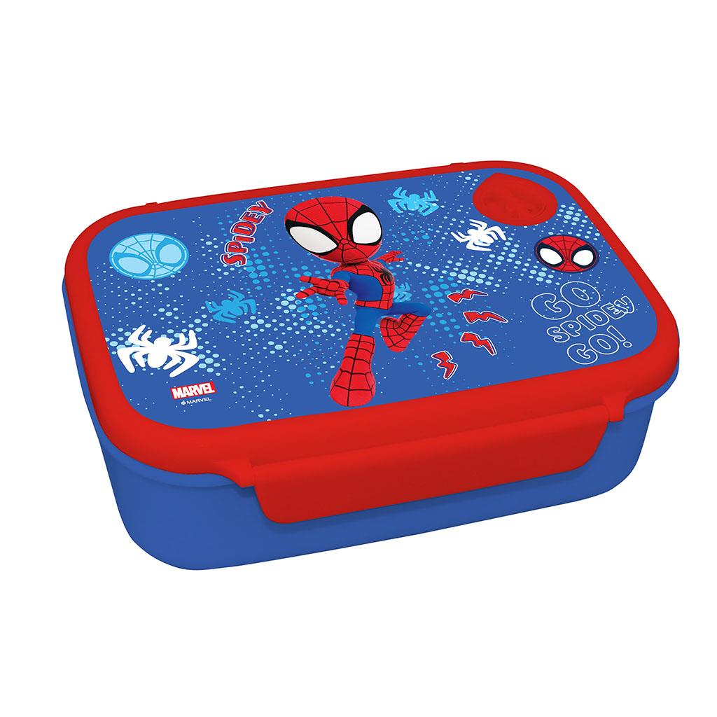 Diakakis - Σετ Φαγητοδοχείο PP 800ml Και Παγούρι PP 500ml, Spidey 508791