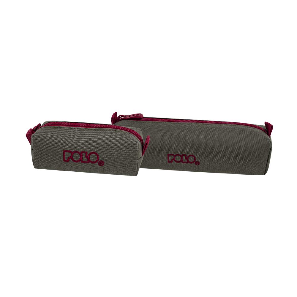 Polo – Κασετίνα Βαρελάκι Με Πορτοφολάκι Original, Khaki/Bordeaux 2025 9-37-006-6533 Polo – Κασετίνα Βαρελάκι Με Πορτοφολάκι Original, Khaki/Bordeaux 2025 9-37-006-6533