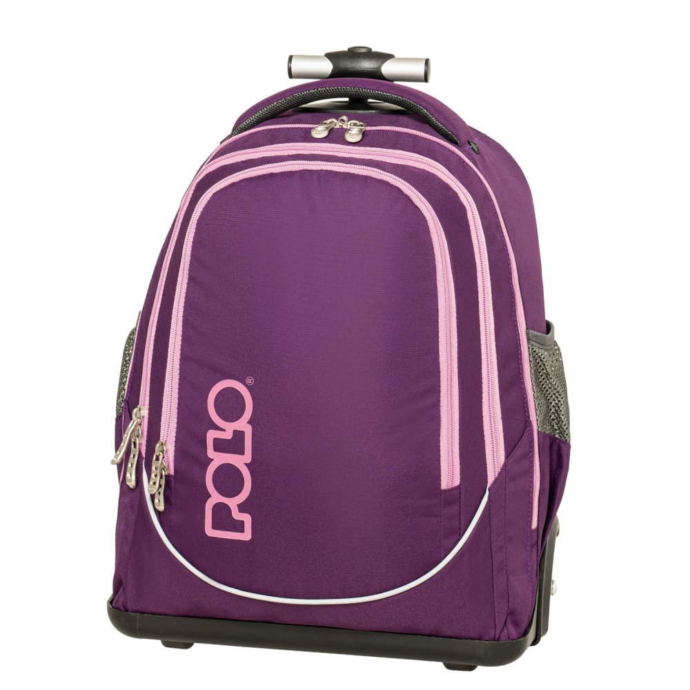 Polo - Σακίδιο Τρόλεϊ Cart, Purple 2026 9-01-074-4700 + Δώρο Διορθωτική Ταινία Edding