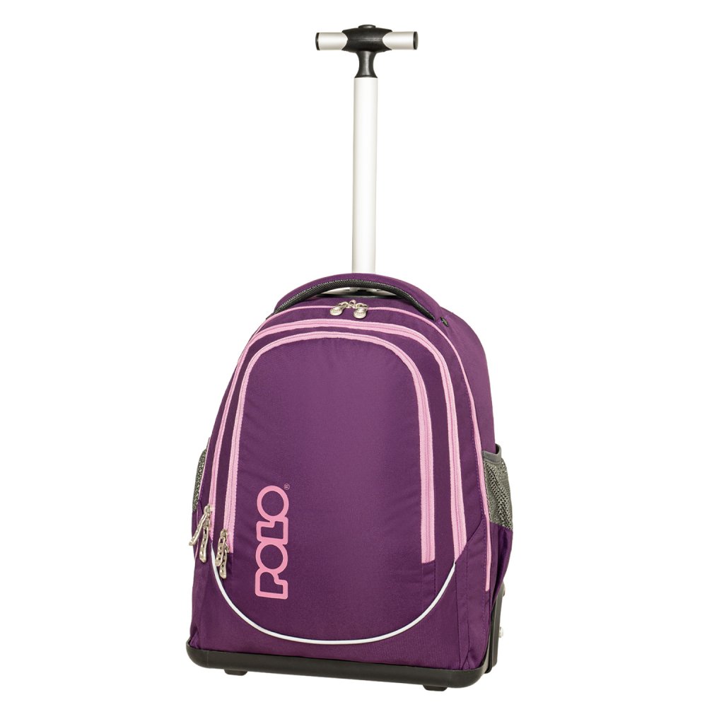 Polo - Σακίδιο Τρόλεϊ Cart, Purple 2026 9-01-074-4700 + Δώρο Διορθωτική Ταινία Edding