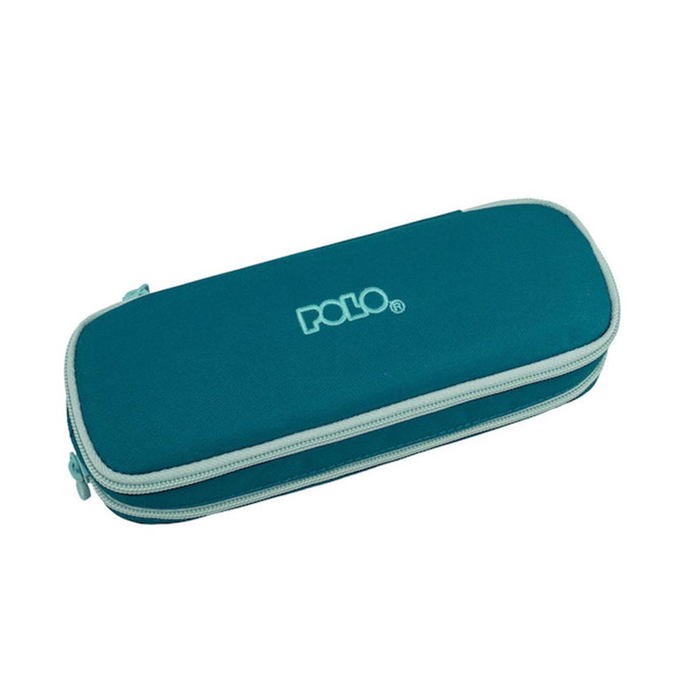 Polo – Κασετίνα Οβάλ Duo Box, Petrol-Air Blue 2026 9-37-004-5853