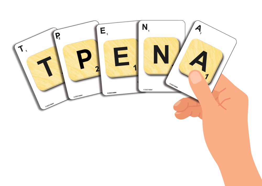 Desyllas Games - Επιτραπέζιο, Scrabble Κάρτες 520194