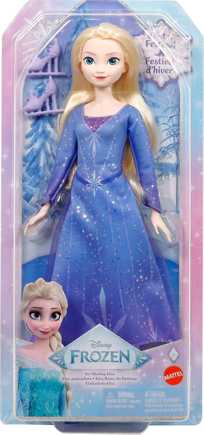 Mattel Disney Frozen - Ice Skating Elsa Winter Festival JBG53 (JBG52)