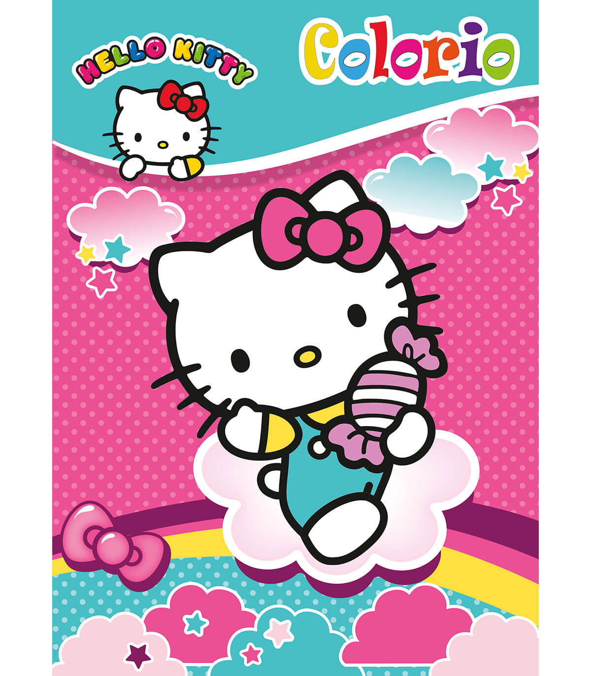 Βιβλίο Ζωγραφικής, Colorio, Hello Kitty
