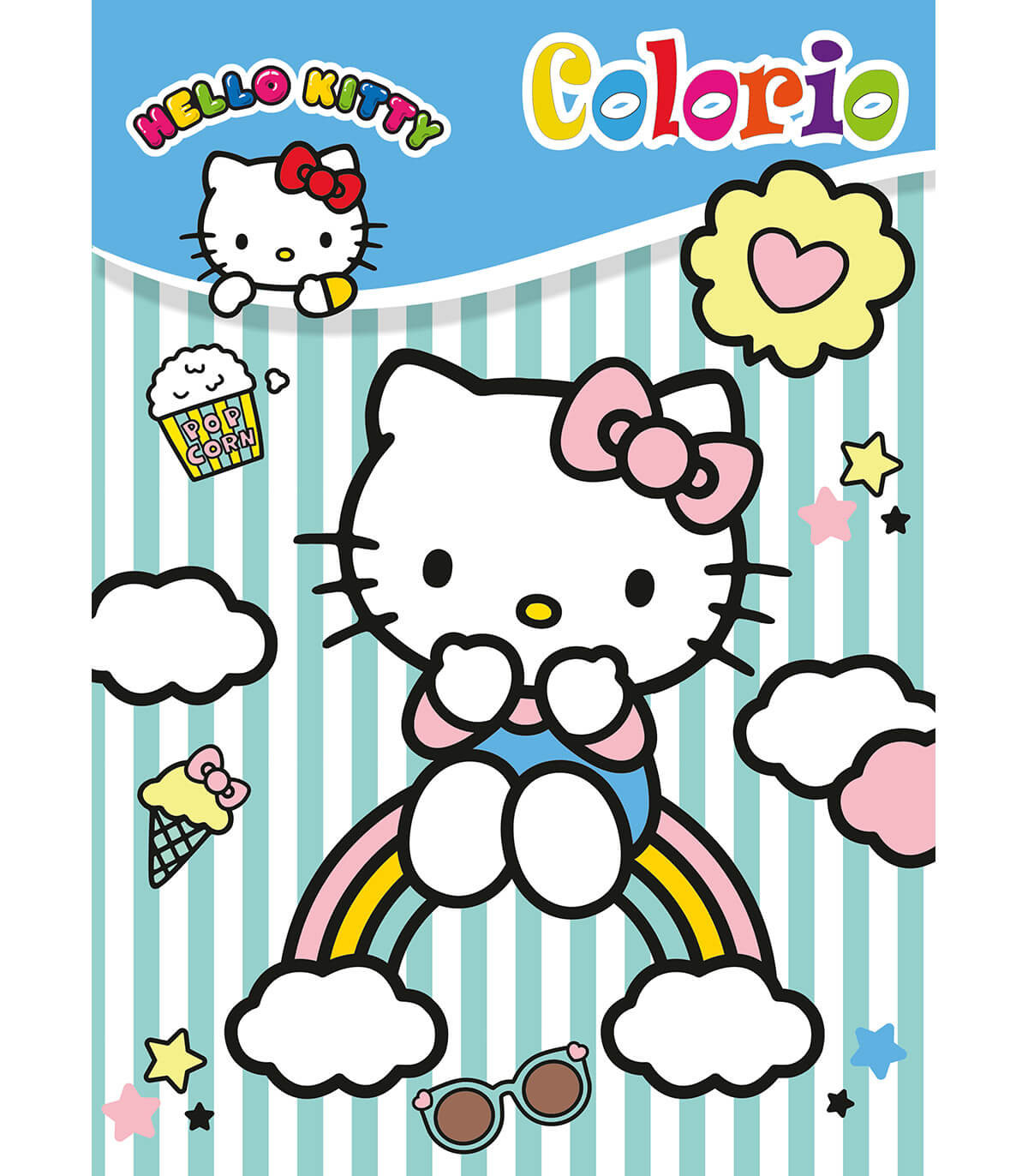 Βιβλίο Ζωγραφικής, Colorio, Hello Kitty
