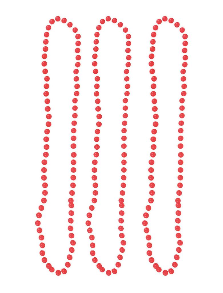 Funny Fashion - Κολιέ Fluo Ροζ 40cm Σετ 3 Τεμάχια 53777