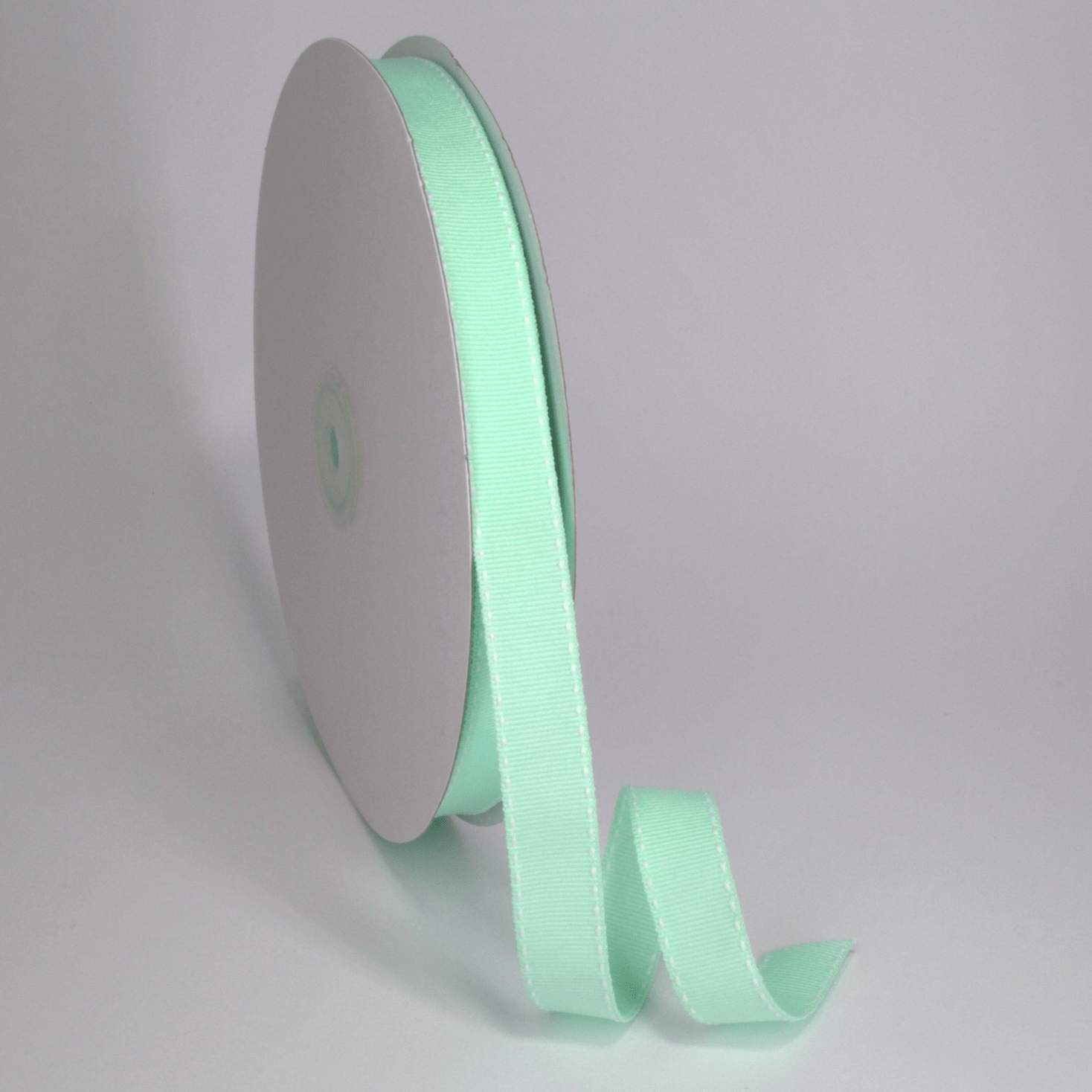 Kyriacou - Κορδέλα Γκρο Με Γαζί, 15mmX50M, Green Pastel 53783XXX-X15X50-62XXXX