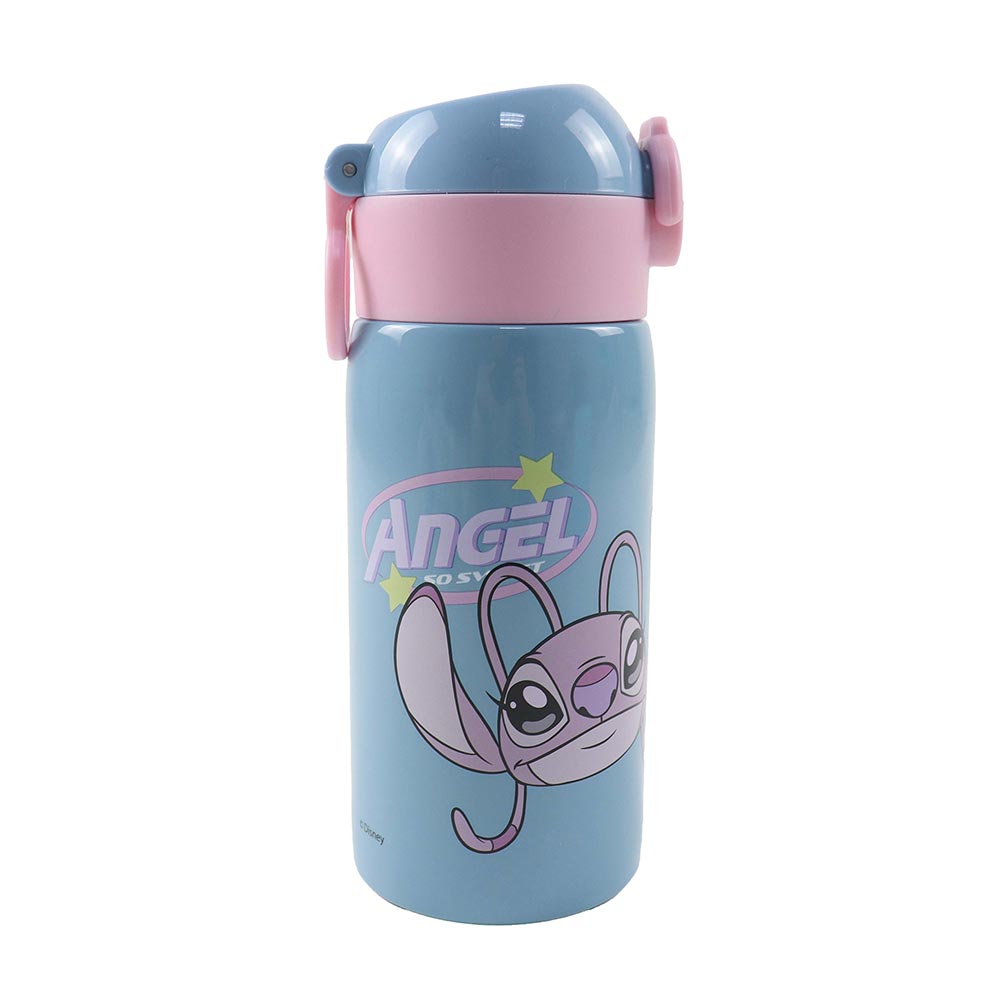 Gim - Παγούρι Ανοξείδωτο Με Καλαμάκι, Stitch 500 ml 552-05199
