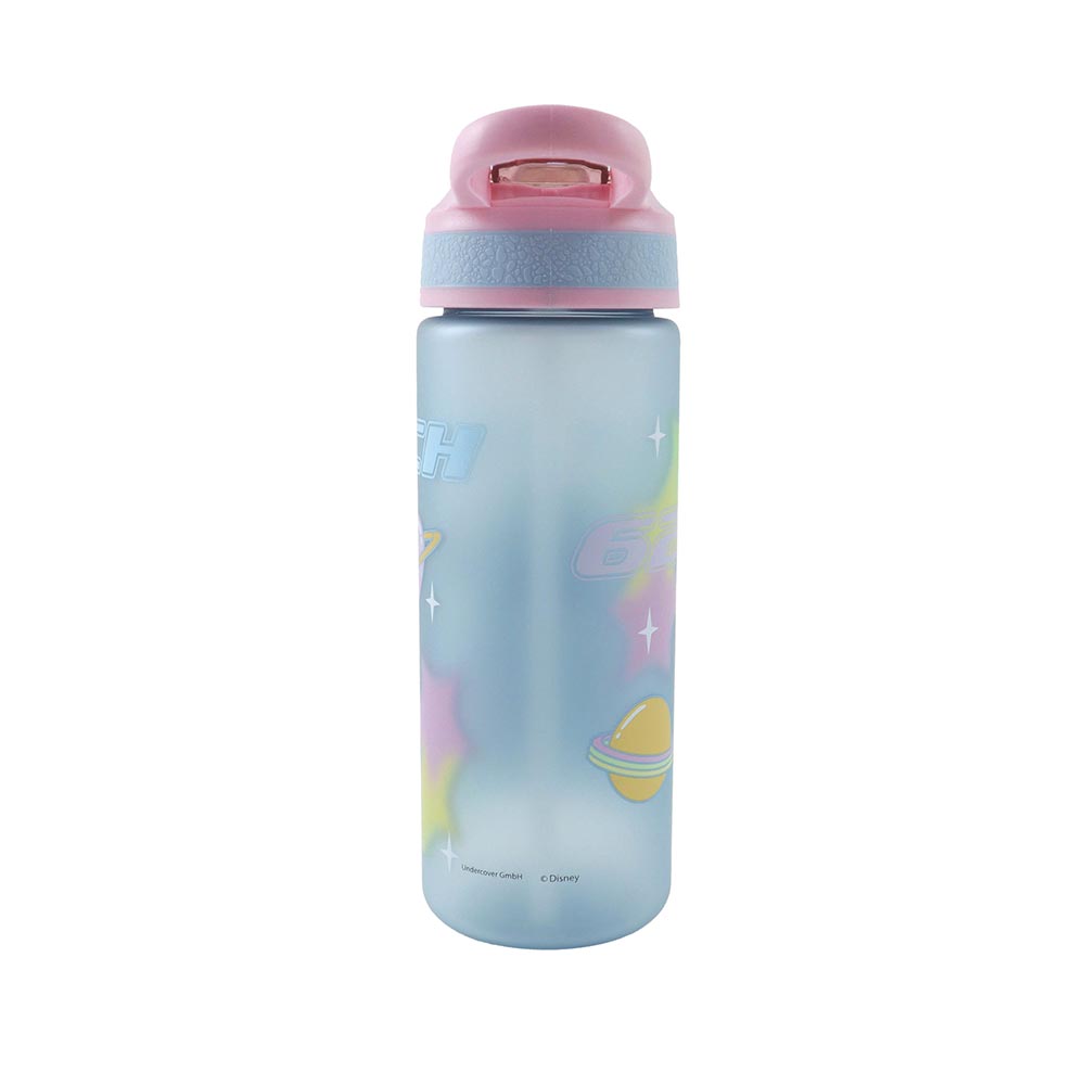 Gim - Παγούρι Πλαστικό PCTG Με Καλαμάκι, Stitch 600 ml 552-05217
