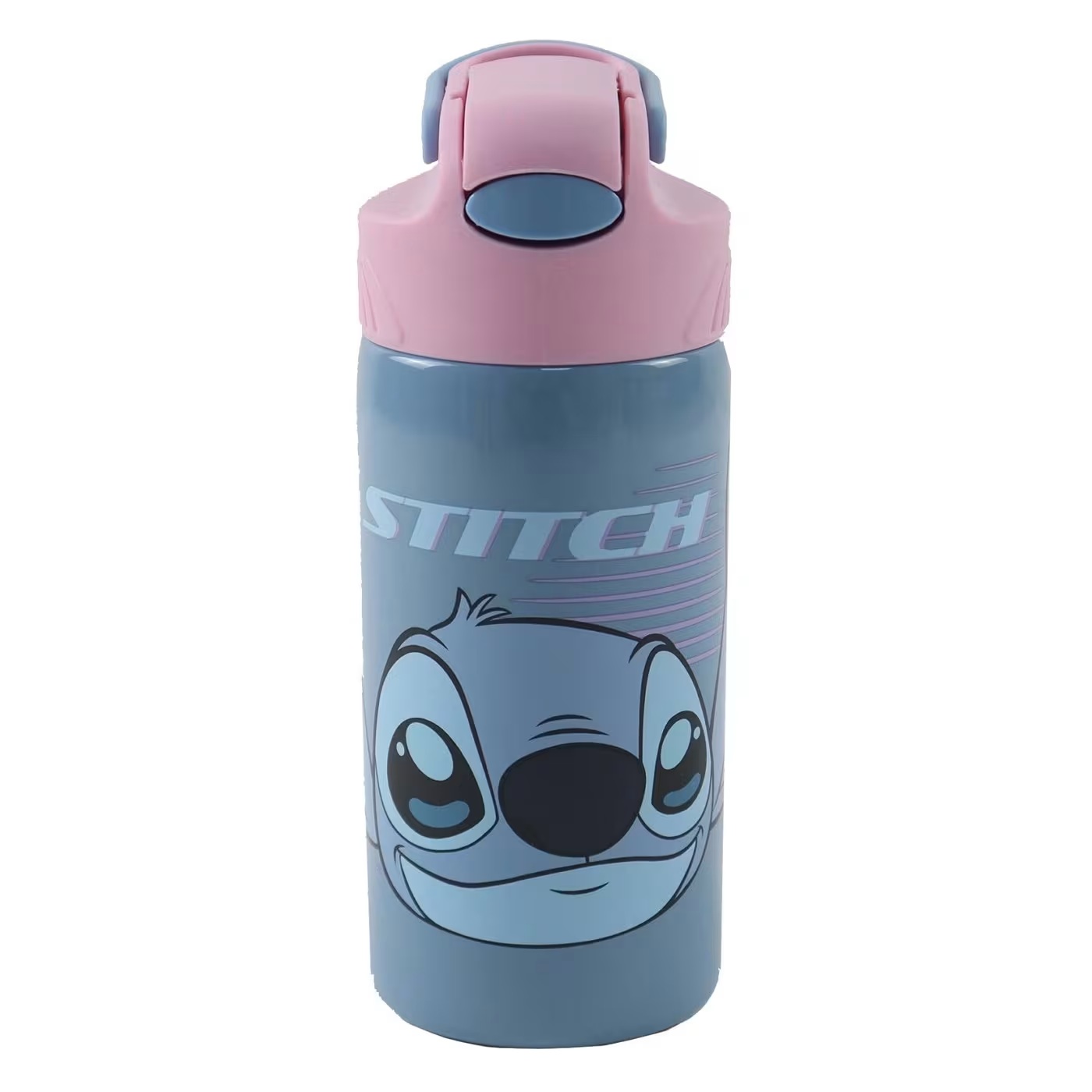 Gim - Παγούρι Ανοξείδωτο Με Καλαμάκι, Stitch 500 ml 552-05245