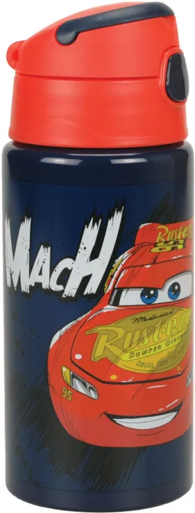 Gim - Παγούρι Αλουμινίου, Cars 500ml 552-73248 Gim - Παγούρι Αλουμινίου, Cars 500ml 552-73248