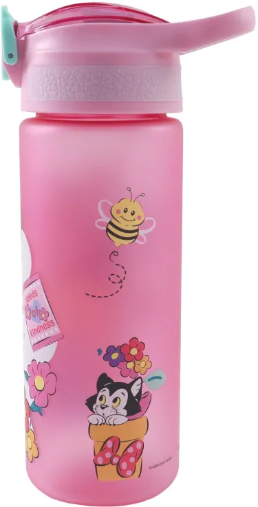 Gim - Παγούρι Πλαστικό PCTG Με Καλαμάκι, Minnie Mouse 600 ml 553-06217