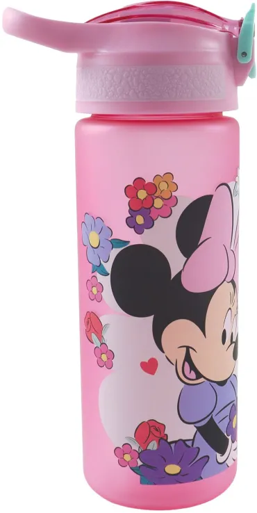 Gim - Παγούρι Πλαστικό PCTG Με Καλαμάκι, Minnie Mouse 600 ml 553-06217