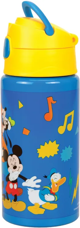 Gim - Παγούρι Flip Αλουμινίου, Mickey 500ml 553-16248