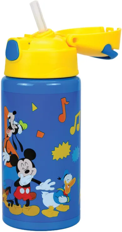 Gim - Παγούρι Flip Αλουμινίου, Mickey 500ml 553-16248