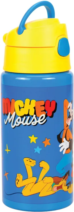 Gim - Παγούρι Flip Αλουμινίου, Mickey 500ml 553-16248