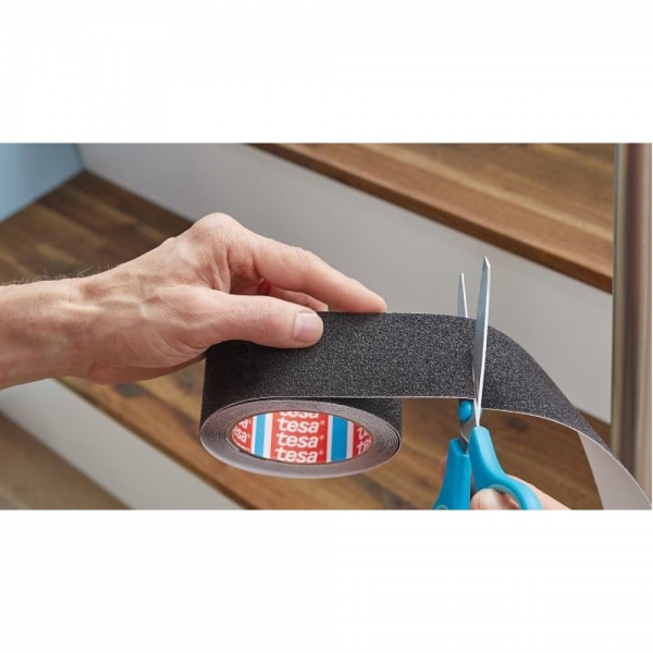 Tesa - Αντιολισθητική Ταινία Μαύρη 5m X 25mm 55587
