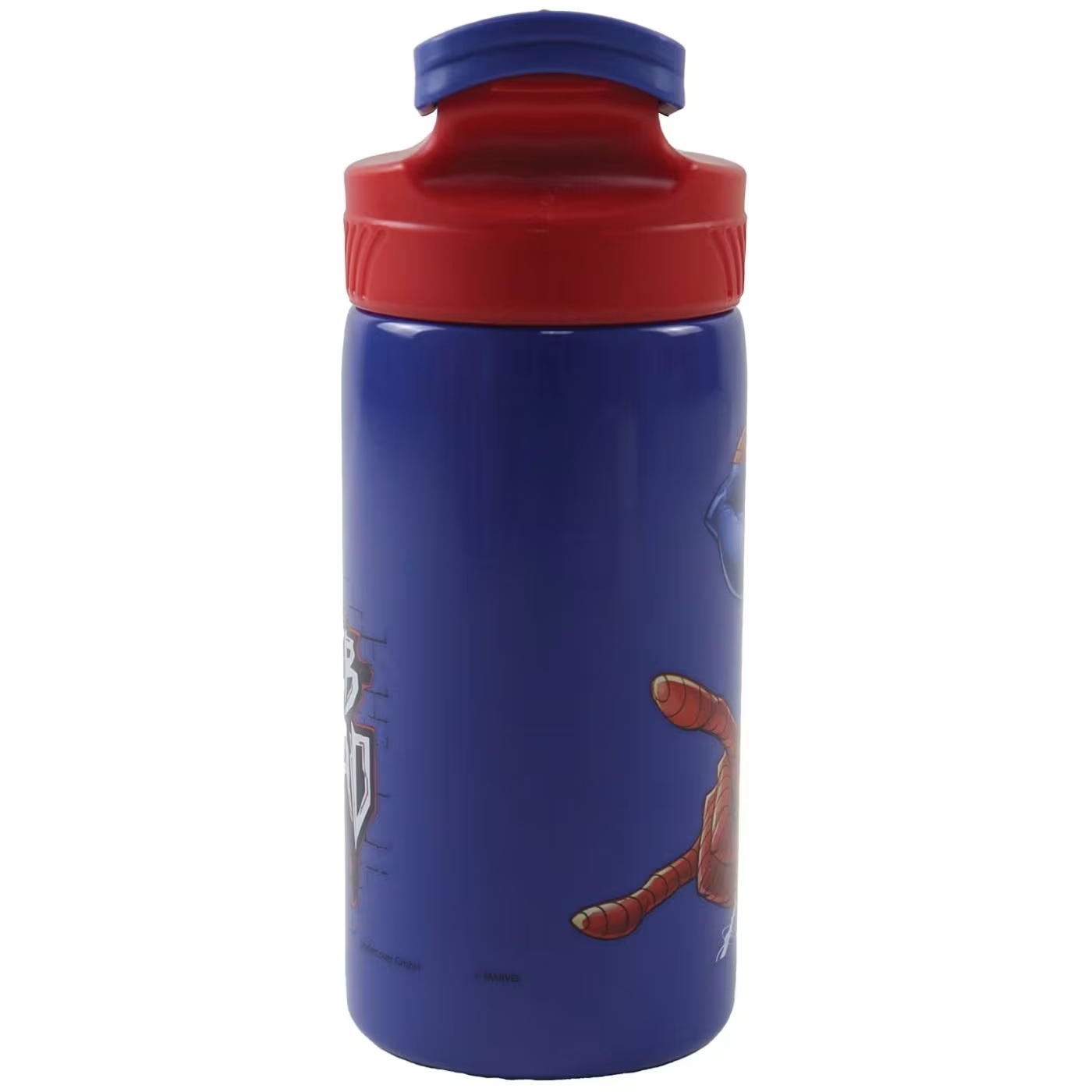 Gim - Παγούρι Ανοξείδωτο Με Καλαμάκι, Spider-Man 500 ml 557-02245