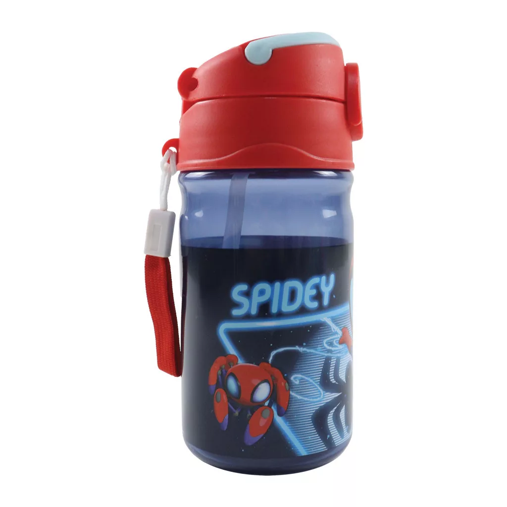 Gim - Παγούρι Πλαστικό 350ml, Spidey 557-03204