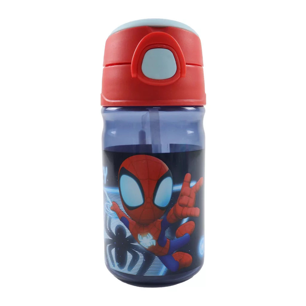 Gim - Παγούρι Πλαστικό 350ml, Spidey 557-03204