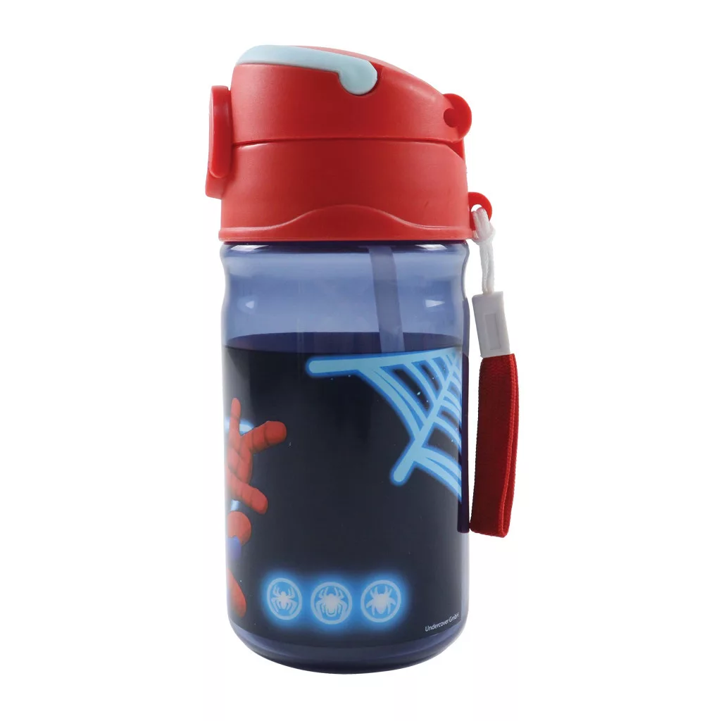 Gim - Παγούρι Πλαστικό 350ml, Spidey 557-03204