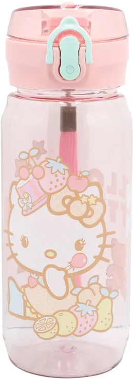 Gim - Παγούρι Πλαστικό Με Στόμιο, Hello Kitty 600ml 557-97219