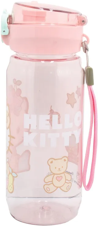 Gim - Παγούρι Πλαστικό Με Στόμιο, Hello Kitty 600ml 557-97219