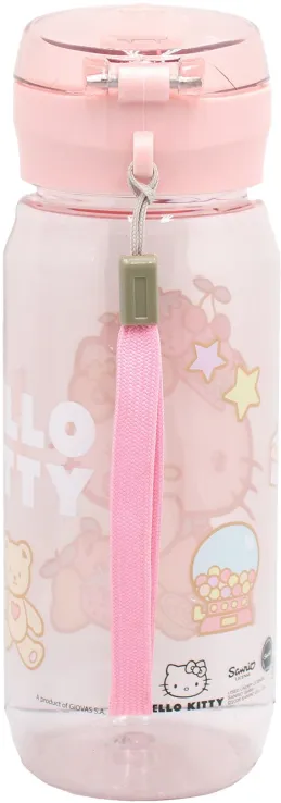Gim - Παγούρι Πλαστικό Με Στόμιο, Hello Kitty 600ml 557-97219