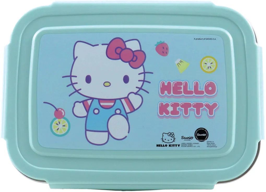 Gim – Δοχείο Φαγητού Ανοξείδωτο, Hello Kitty 557-97268
