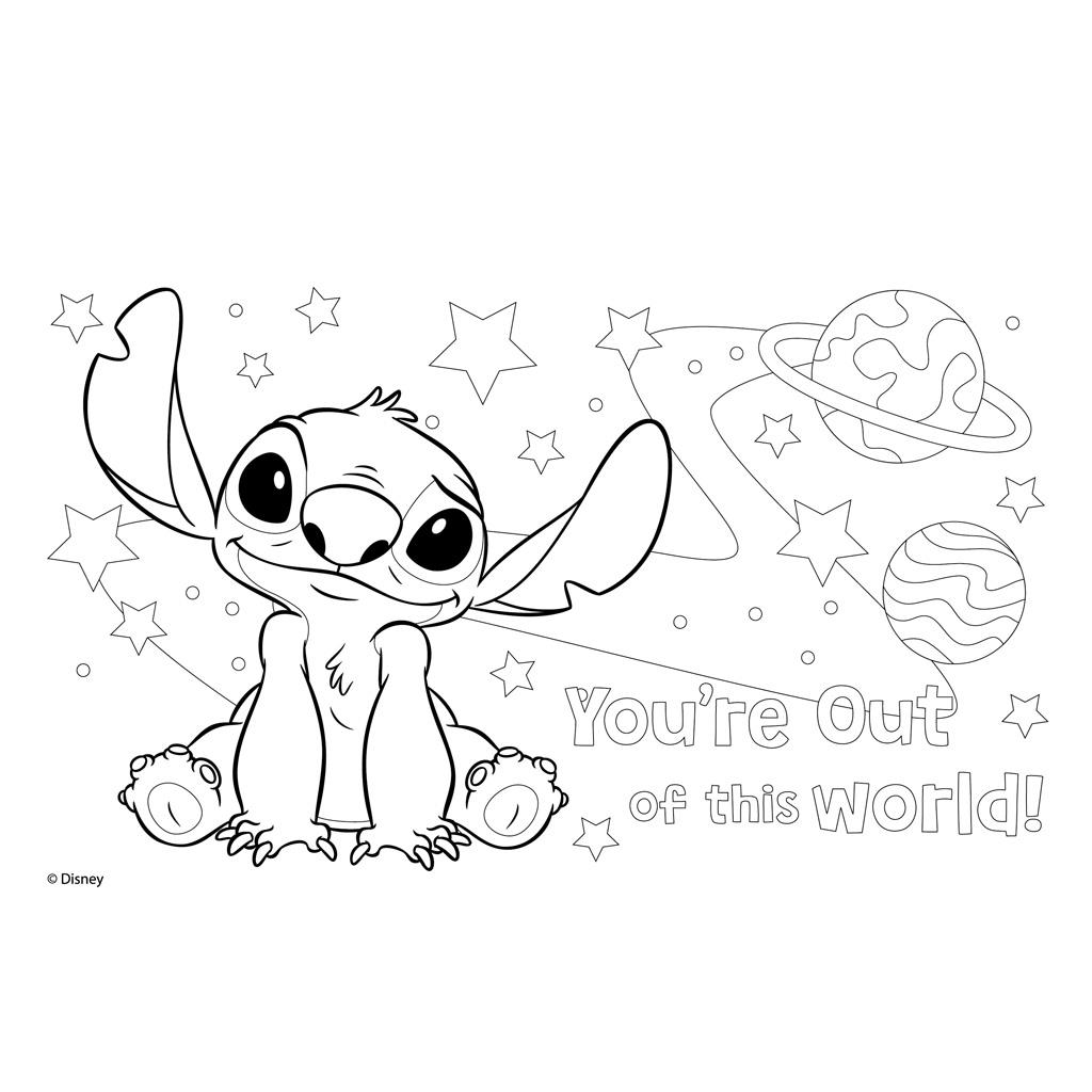 Diakakis - Μπλοκ Ζωγραφικής Disney Stitch 40Φ 23x33cm 564983