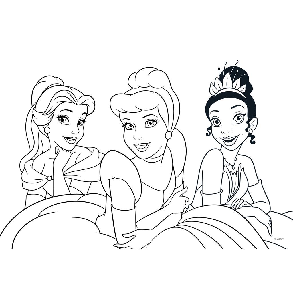 Diakakis - Μπλοκ Ζωγραφικής Disney Princess 40Φ 23x33cm 564991