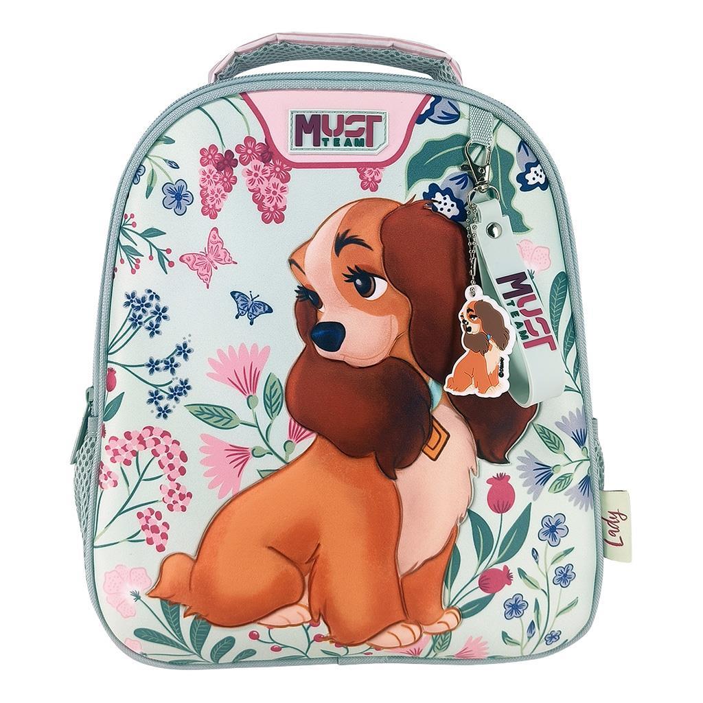 Diakakis – Τσάντα Πλάτης Νηπιαγωγείου Must 2 Θήκες, Disney Lady And The Tramp 565778