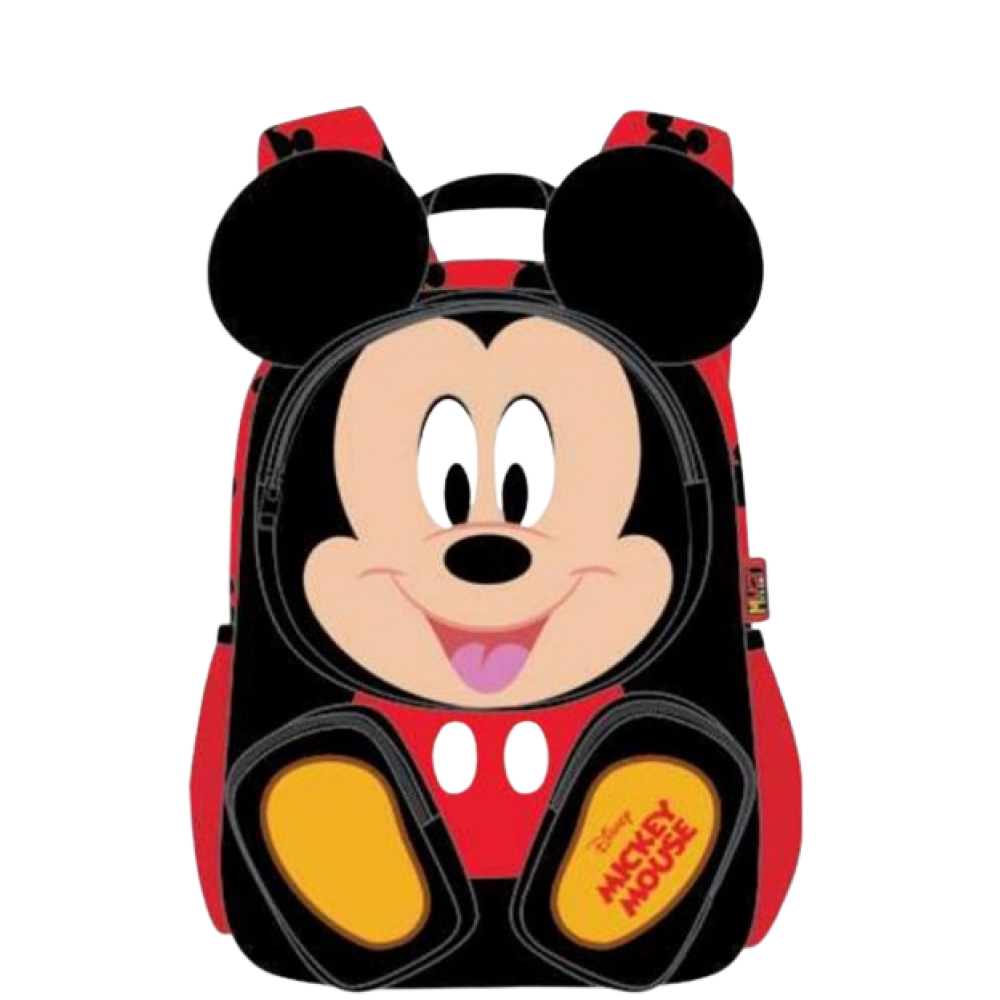 Diakakis – Τσάντα Πλάτης Νηπιαγωγείου Must Με 2 Θήκες, Mickey Mouse 565821