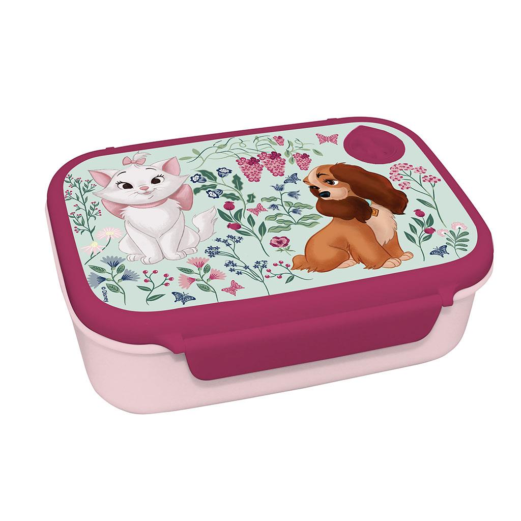 Diakakis - Σετ Φαγητοδοχείο PP 800ml Και Παγούρι PP 500ml, Lady And The Tramp & Marie Cat 565921