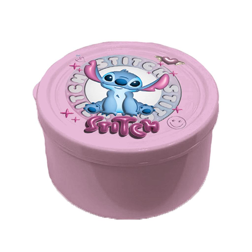 Diakakis - Σετ Φαγητοδοχείο PP 130ml Και Παγούρι Ανοξείδωτο 500ml, Stitch 565924