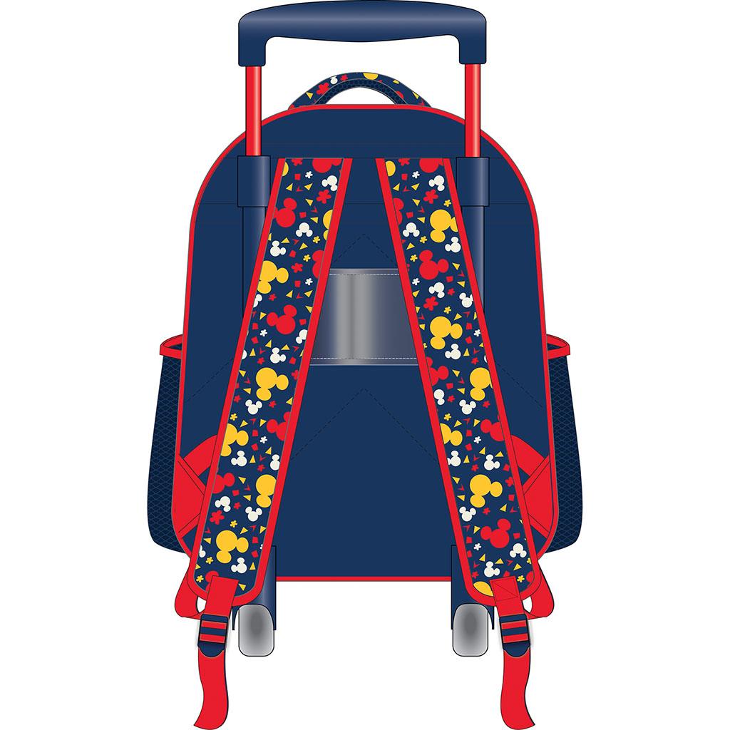 Diakakis – Τσάντα Τρόλεϊ Νηπιαγωγείου Must 2 Θήκες, Mickey Mouse 565938