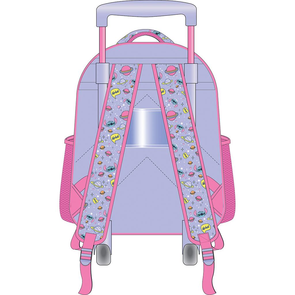 Diakakis – Τσάντα Τρόλεϊ Νηπιαγωγείου Must 2 Θήκες, Stitch 565939