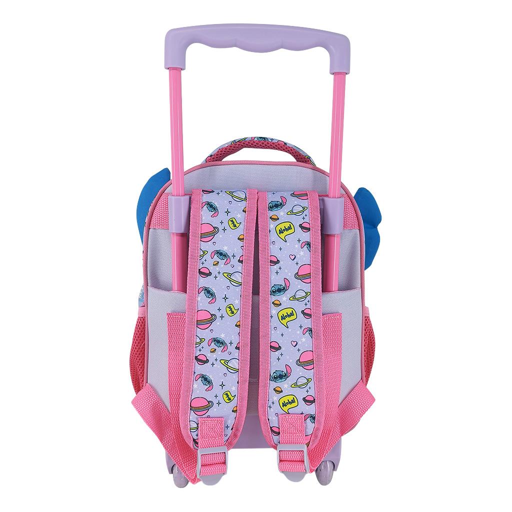 Diakakis – Τσάντα Τρόλεϊ Νηπιαγωγείου Must 2 Θήκες, Disney Stitch Aloha 565939