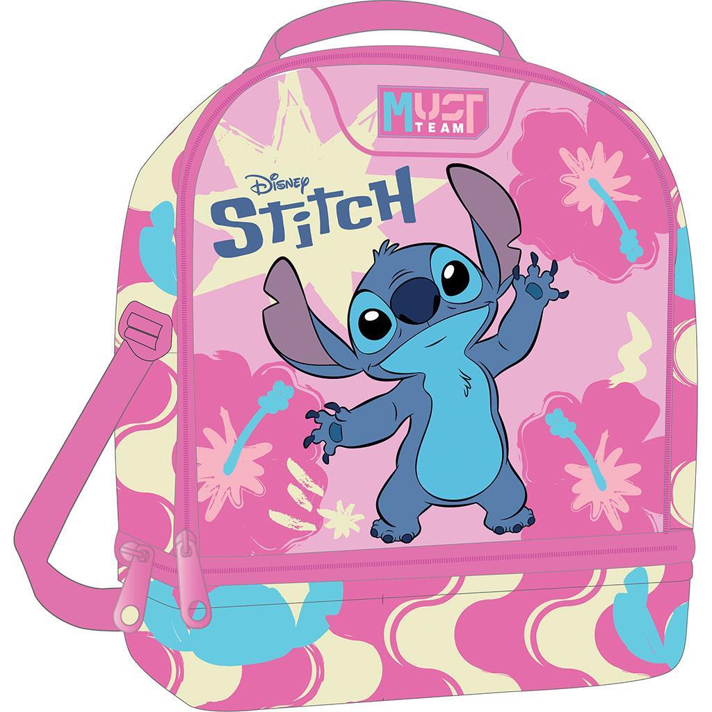 Diakakis - Τσαντάκι Φαγητού Ισοθερμικό Must, Stitch, Pink 565974