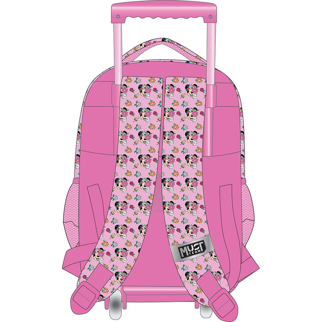 Diakakis - Σακίδιο Τρόλεϊ Δημοτικού Must 3 Θήκες, Minnie, Flowers 565975