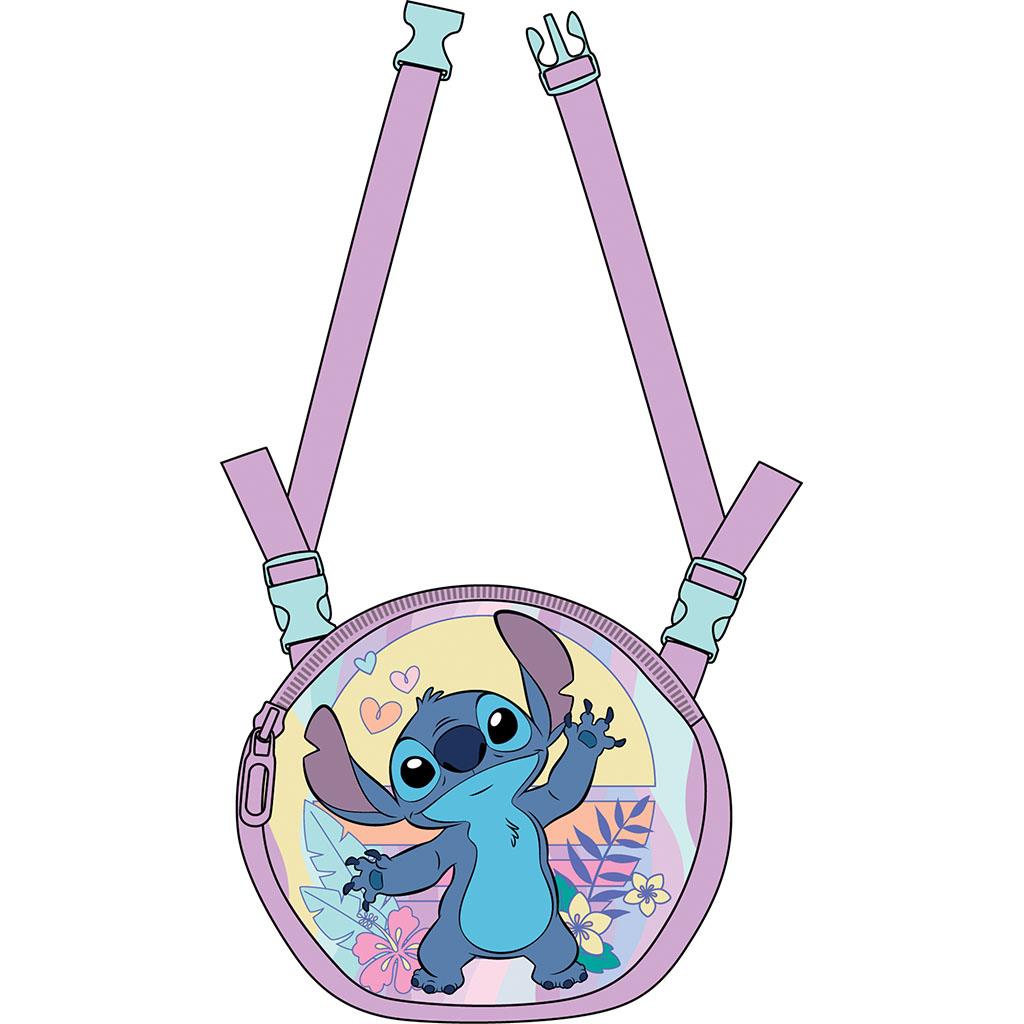 Diakakis – Τσάντα Πλάτης Νηπιαγωγείου Must Με 1 Θήκη, Με Αποσπώμενο Τσαντάκι Μέσης & Ώμου, Stitch 566001