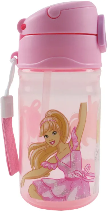 Gim - Παγούρι Πλαστικό, Barbie 350 ml 571-22204