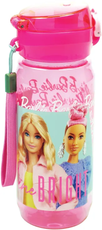 Gim - Παγούρι Πλαστικό Με Στόμιο, Barbie 600ml 571-22219