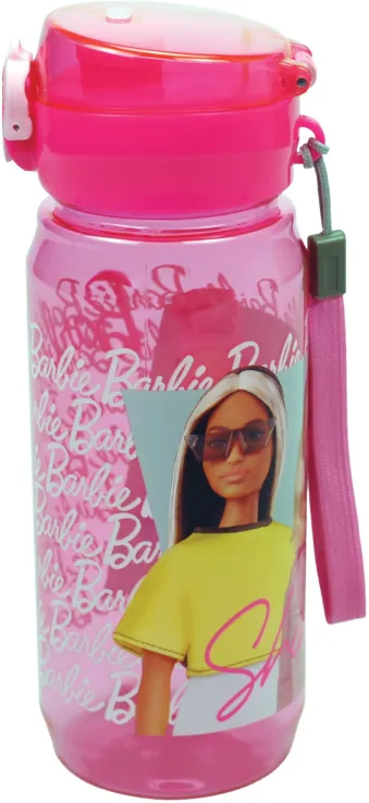 Gim - Παγούρι Πλαστικό Με Στόμιο, Barbie 600ml 571-22219
