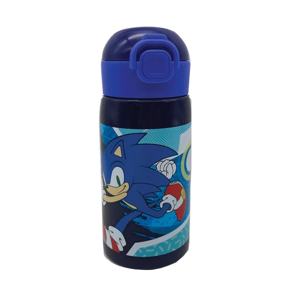 Gim - Παγούρι Ανοξείδωτο Με Καλαμάκι, Sonic Classic 500 ml 572-55199