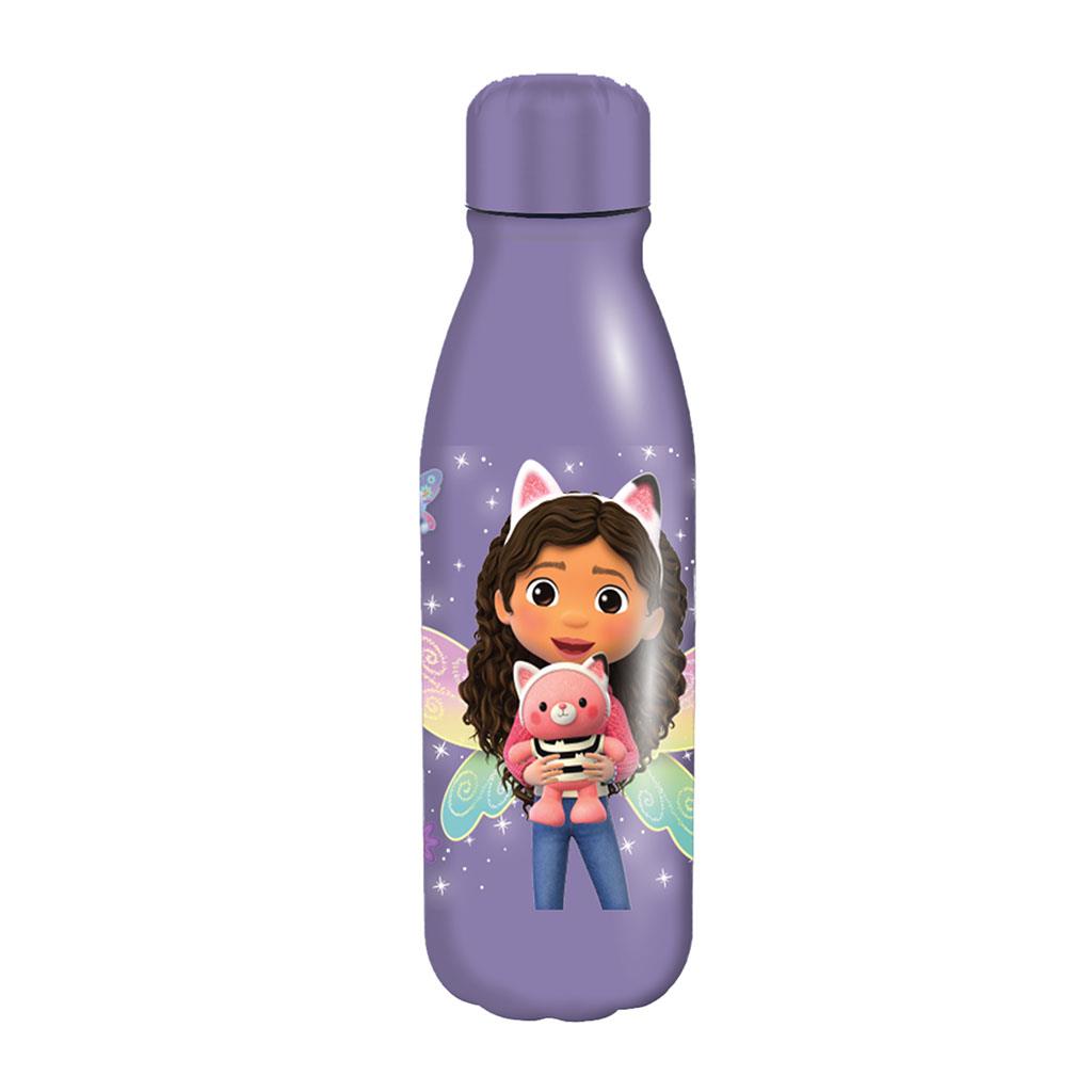 Diakakis - Σετ Φαγητοδοχείο PP 800ml Και Παγούρι Αλουμινίου 500ml, Gabbys Dollhouse 574135