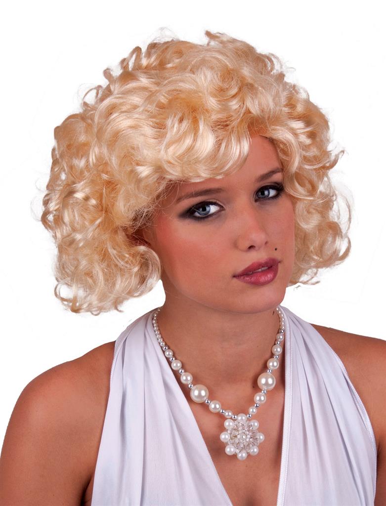Funny Fashion - Περούκα Ξανθιά Μέριλιν 57542