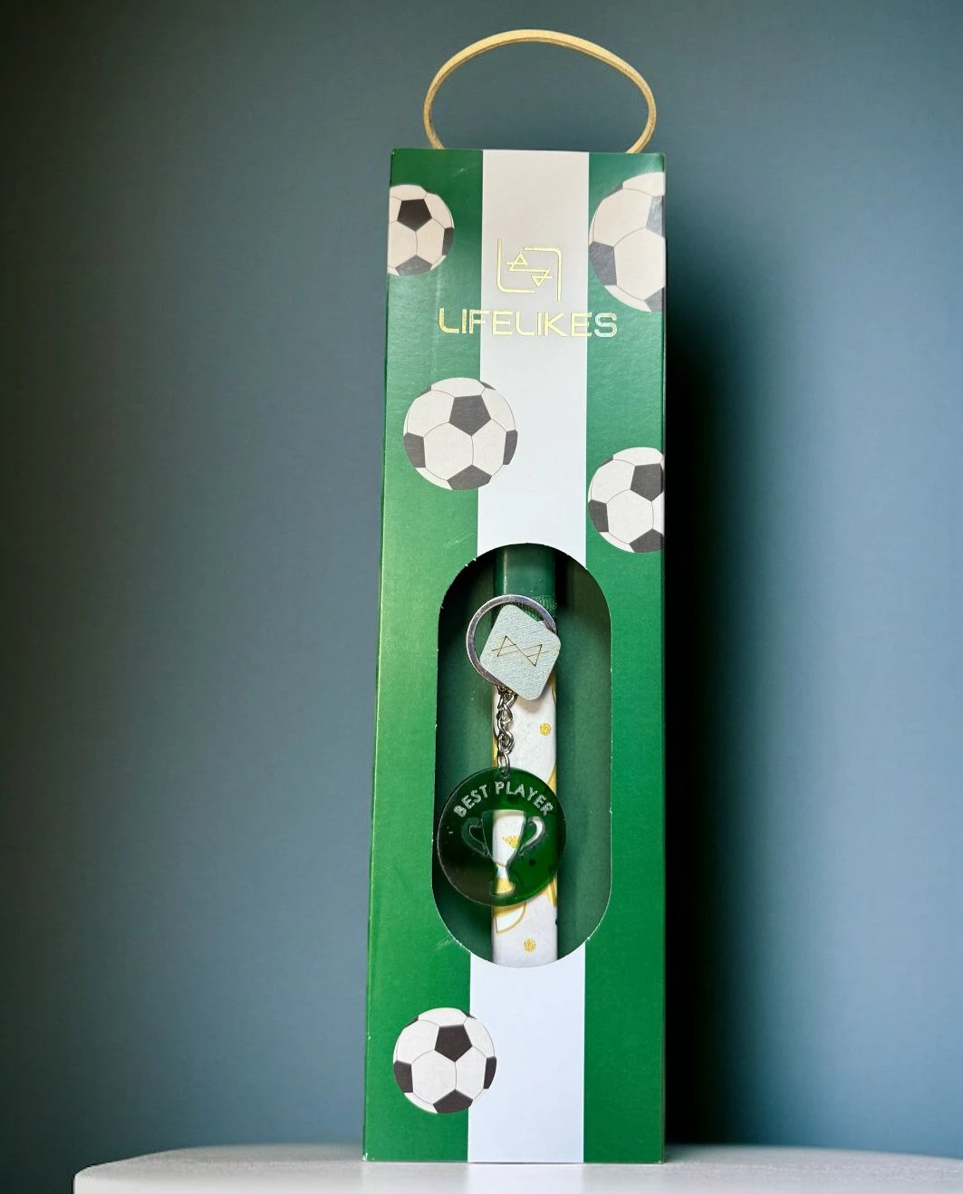 Life Likes - Λαμπάδα Ποδόσφαιρο Πράσινο 5801